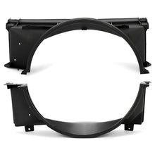 Fan Shroud Compatible with 1988-1999 Chevy Chevrolet GMC Sierra C/K 1500 2500 3500 Series Replacement for 15739589 GM3110116 15696691 GM3110117 Front Upper & Lower Radiator Fan Shroud Black LYAP-939-1