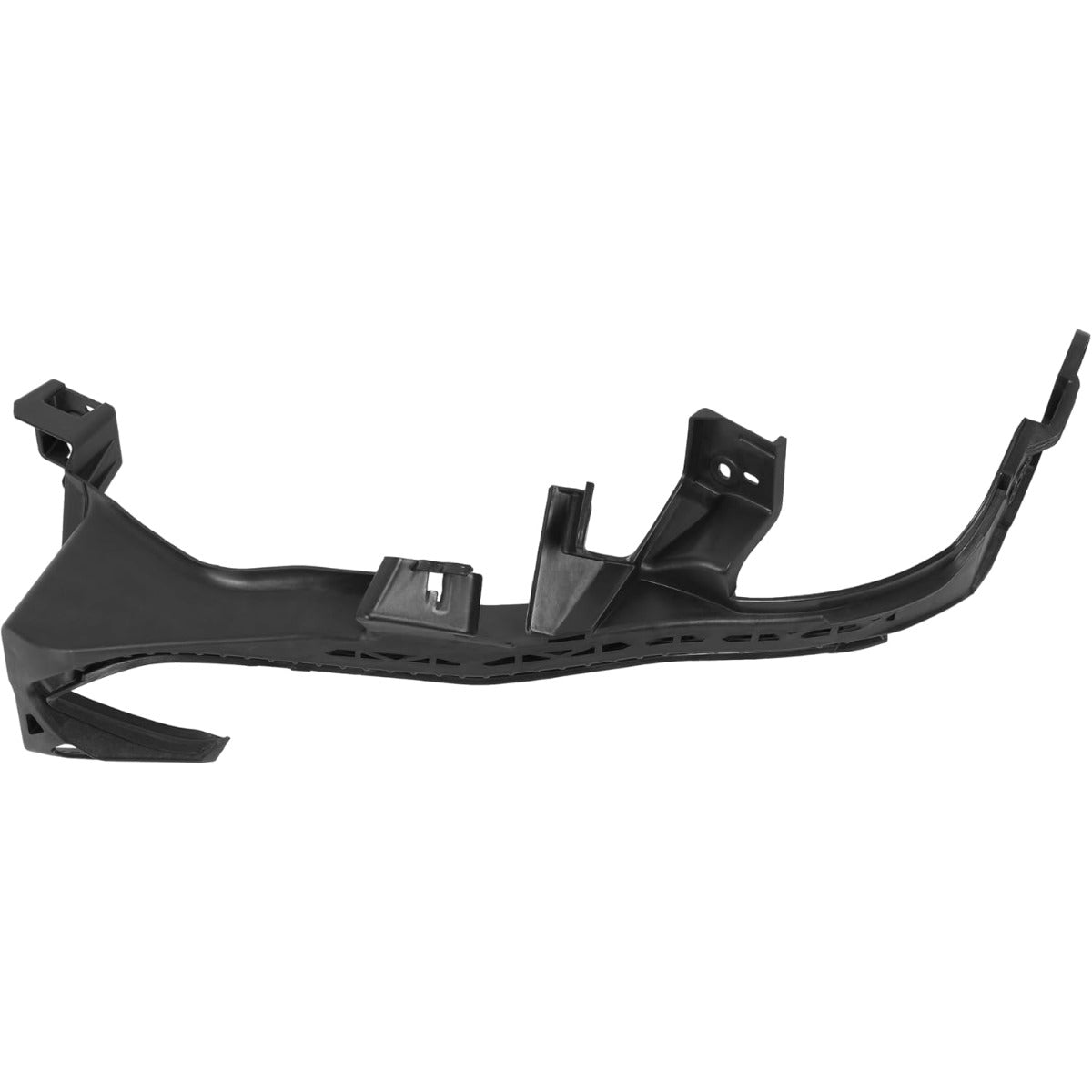 ALMULOO Front Bumper Bracket Compatible with 2018-2023 Subaru Crosstrek Plastic(PP+GF30) Black Replace For 57707FL000 SU1043106 Right