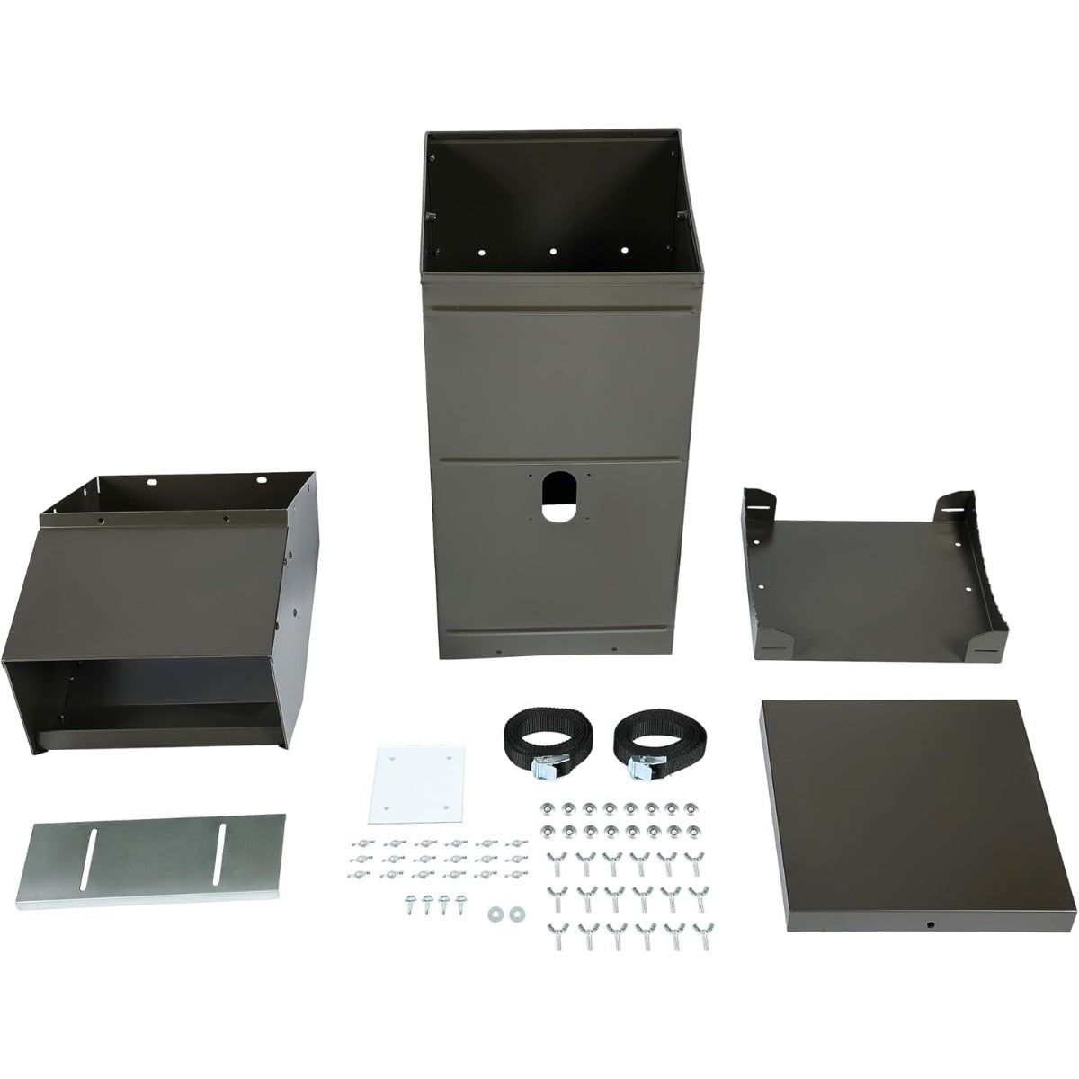 KUAFU Tree Protein Deer Feeder with Waterproof Cover and Mounting Straps,