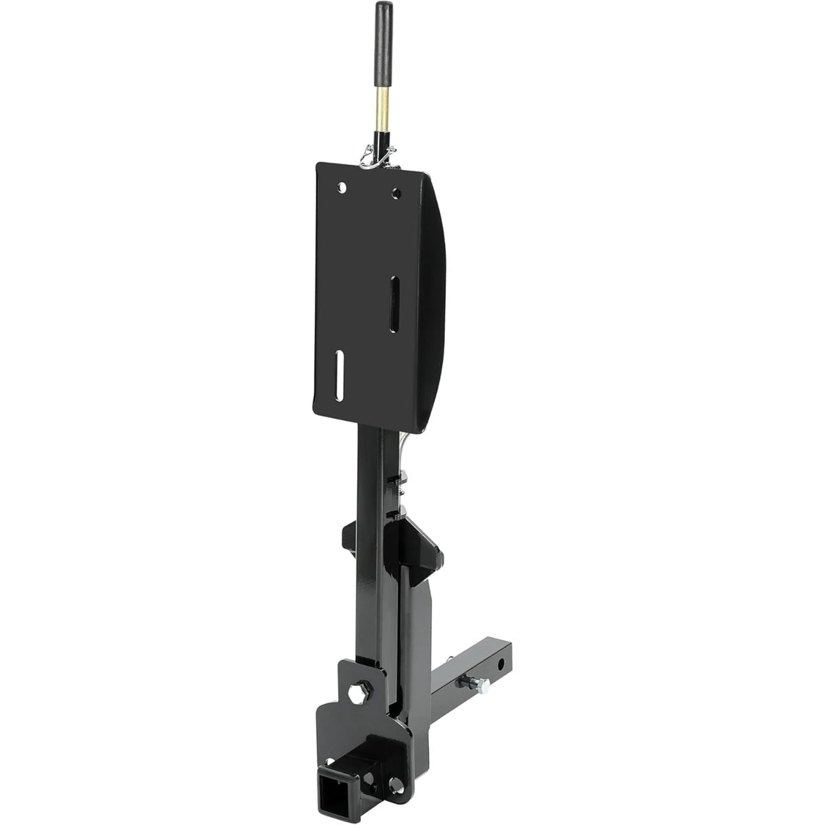 RV Spare Tire Carrier for 16" 16.5" 19.5" 22.5" and 24" RV Motorhomes Wheels 2 Inch Receiver Mount, 10,000-pound Capacity, 400-pound Tongue Weight