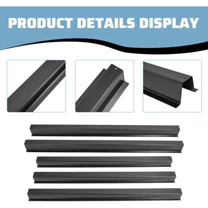 KUAFU 5PCS Bed Floor Support Crossmember Repair Kit Compatible with Ram