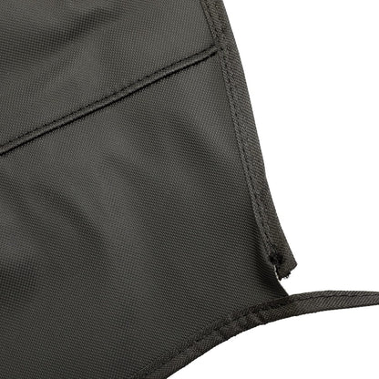 Convertible Soft Top for 2005-2013 Chevy Chevrolet Corvette C6, Sailcloth Vinyl Soft Roof Replacement, Black Color with Clear Heated Glass Window