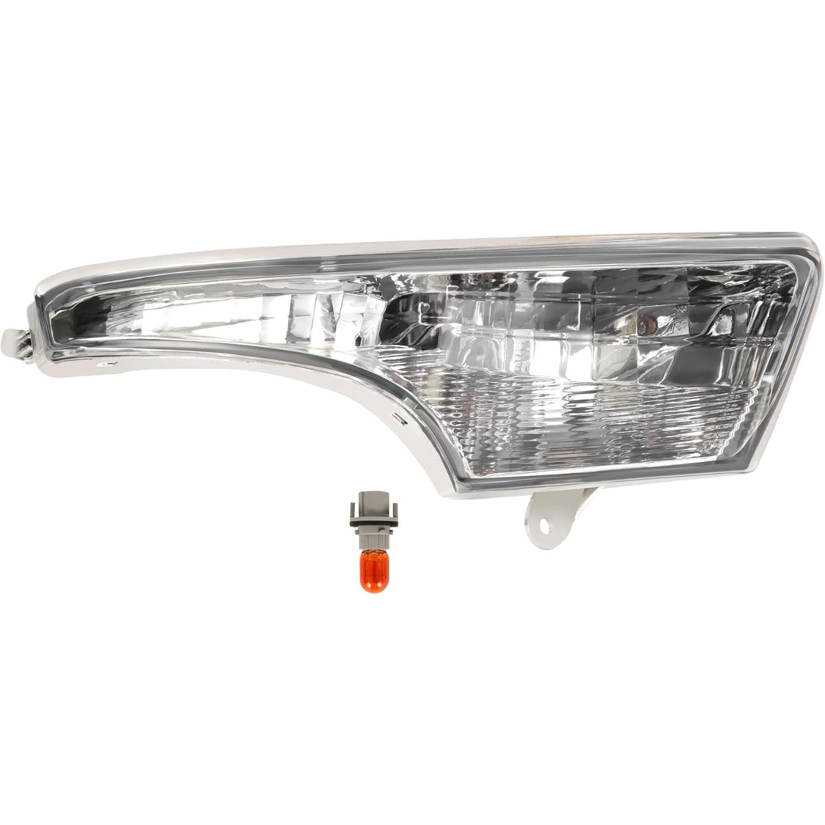 KUAFU Right Turn Signal Light Compatible with 2013-2018 Nissan Altima Replacement for 261303TA0A NI2531118 Front Passenger Side Corner Marker Lamp Signal Lamp Assembly Clear Lens Plastic