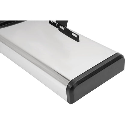 6" Running Board Side Step Compatible with 2009-2026 Dodge Ram 1500 Classic 2500 3500 Regular Cab Step Nerf Bar 304 Stainless Steel+Steel+Plastic Powder Coated+Textured Silvery+Black