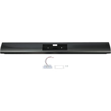 KUAFU Rear Bumper Roll Pan Compatible With 1995-2004 Toyota Tacoma Fleetside Models W/LED License Light Steel Black
