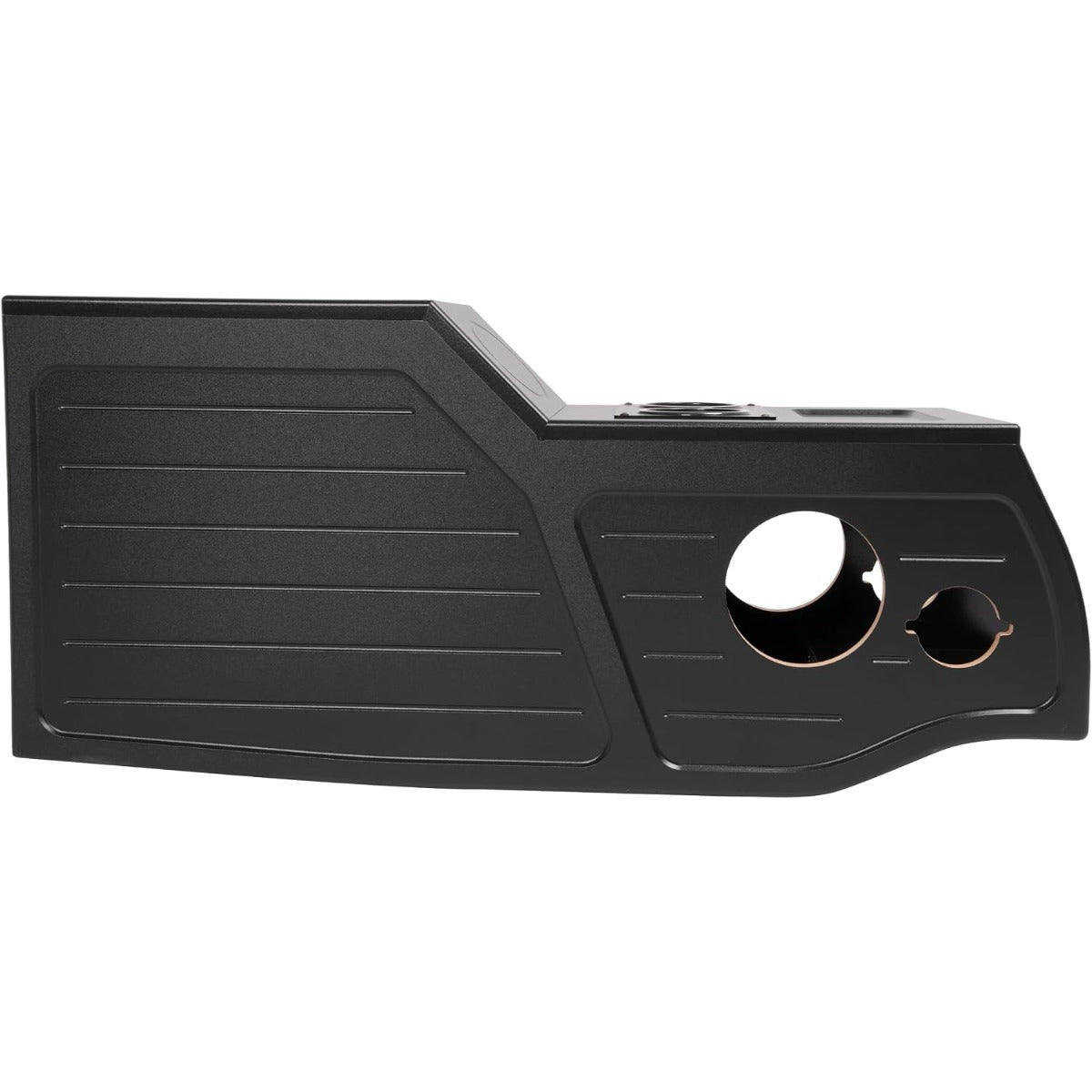Center Console Subwoofer Box Compatible with 97-03 Ford F-150 | Single/Ext/Crew Cab MDF+Plastic(ABS) PVC Black Finish Black