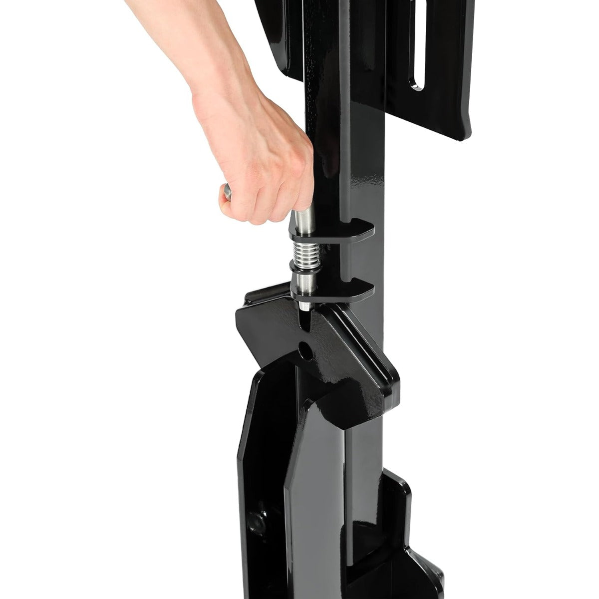 RV Spare Tire Carrier for 16" 16.5" 19.5" 22.5" and 24" RV Motorhomes Wheels 2 Inch Receiver Mount, 10,000-pound Capacity, 400-pound Tongue Weight