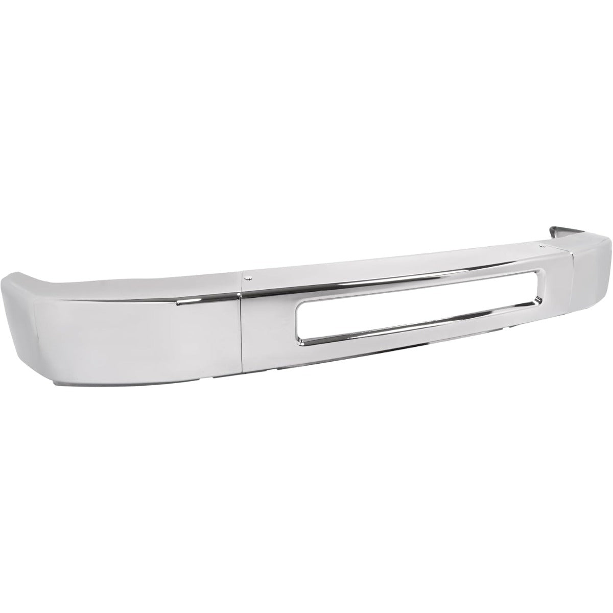 ALMULOO Front Bumper Face Bar+Bracket Compatible with 2008-2014 Ford E-150/E-250 & 2008-2019 Ford E-350/E-450 Super Duty Replace 8C2Z17757B/8C2Z17B884A/8C2Z17B883A/FO1002410/FO1066176/FO1067176