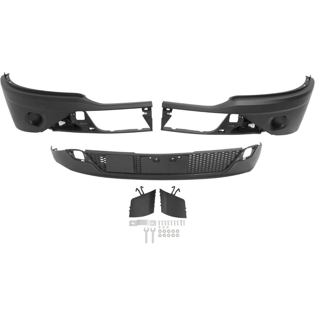 KUAFU Front Bumper Assembly Compatible with 2022 + Kenworth T680 Next Gen