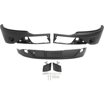 KUAFU Front Bumper Assembly Compatible with 2022 + Kenworth T680 Next Gen