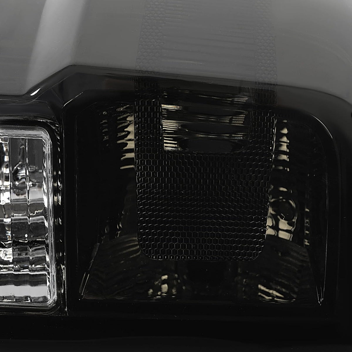 Tail Lights Compatible with 2014-2018 Chevy Chevrolet Silverado 1500/2500/3500 HD GMC Sierra 3500 HD Dually Model Replacement for GM2800261 Brake Lamps w/o Bulbs Smoke Lens Chrome Housing Pair LYPL-148S-2