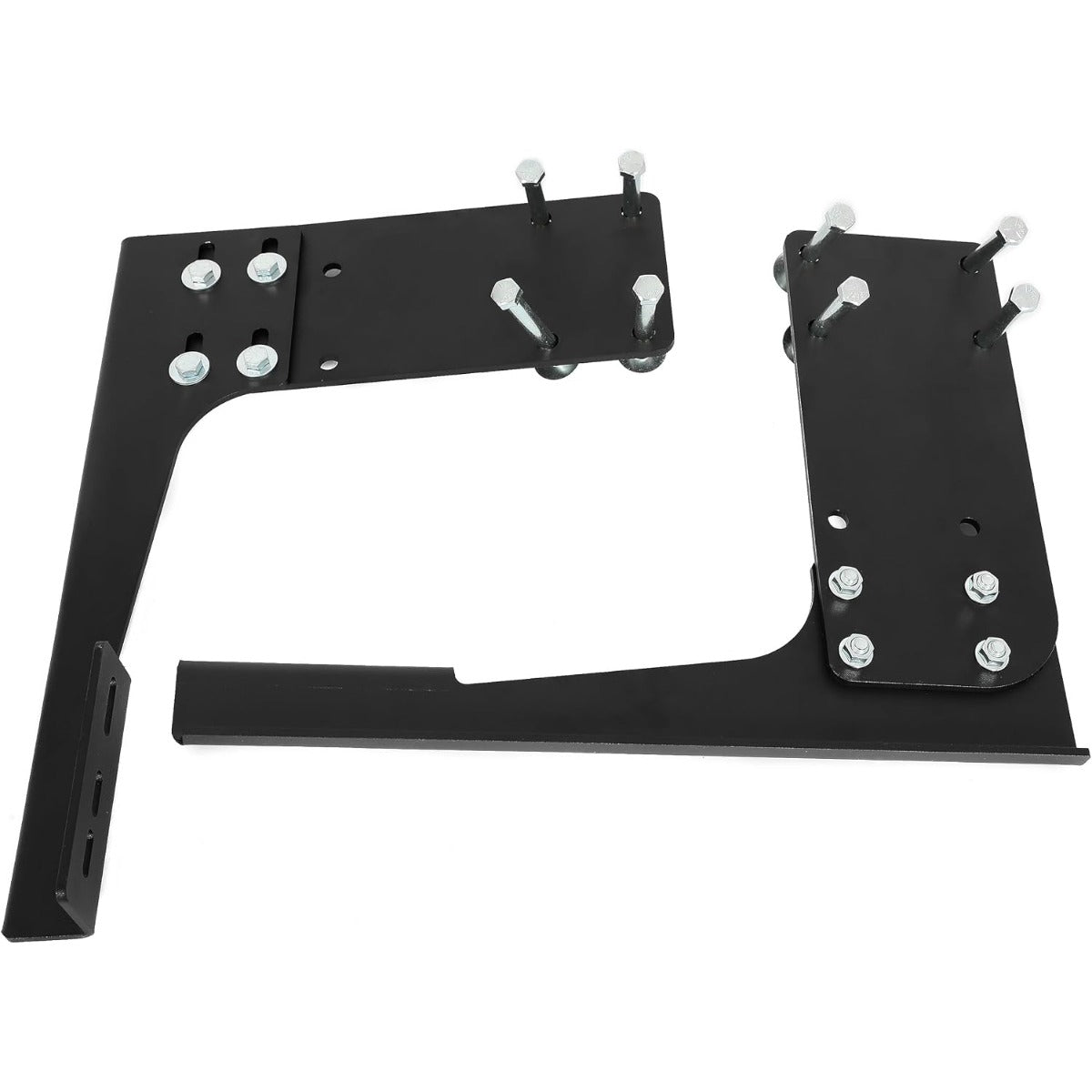 Rear Step Bracket Compatible with 2007+ Mercedes-Benz Sprinter 1500 2500 Rear Running Board Bumper Guard Bracket Kit