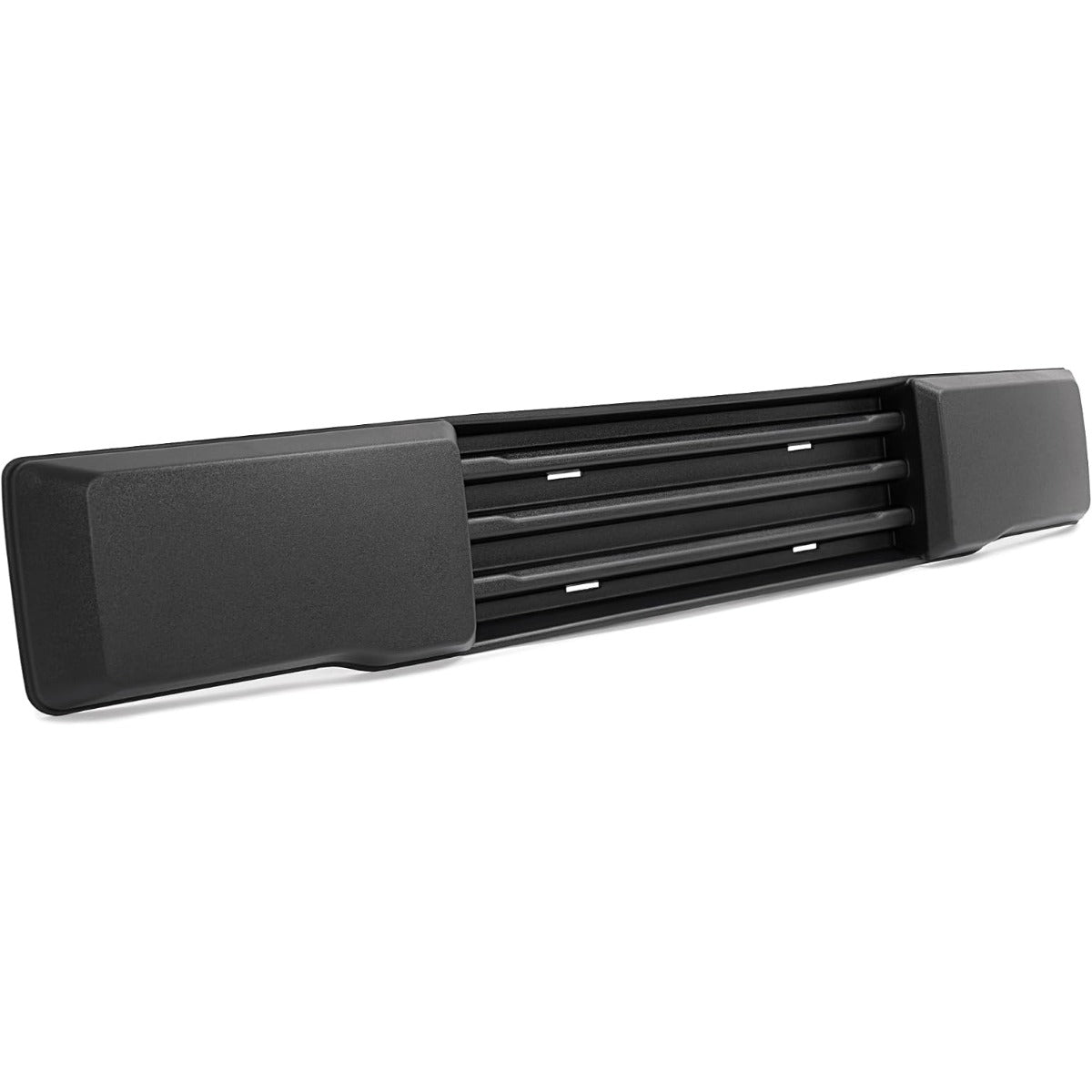 Front Bumper Cover Compatible With 2015 2016 2017 Ford F150 F-150 FO1044108 FL3Z-17E810-AA w/o Block Heater & Grille Shutters Lower Grille Trim Panel License Plate Bracket Mount Fascia Cover