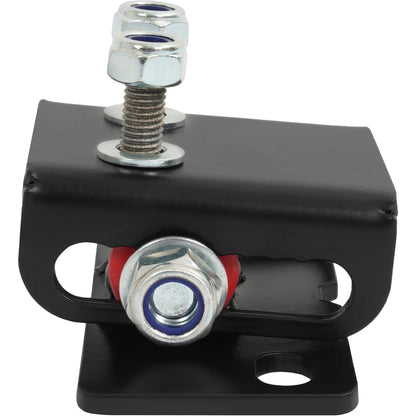 Transmission Bracket Compatible with Most GM RWD Vehicles and transmissions (Manual or Automatic), and Transmission crossmembers that Accept a Dual Stud Pattern with a 1-1/2″ Center spacing