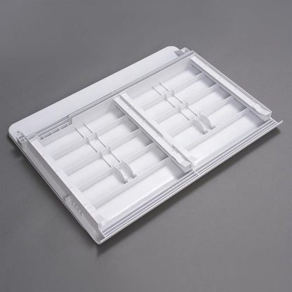HECASA WR32X10398 Crisper Pan Cover Compatible with GE Hotpoint Refrigerator that are 14cf 15cf 17cf Vegetable Drawer Crisper Cover Replacement for WR32X1094 PS890565 AP3426095