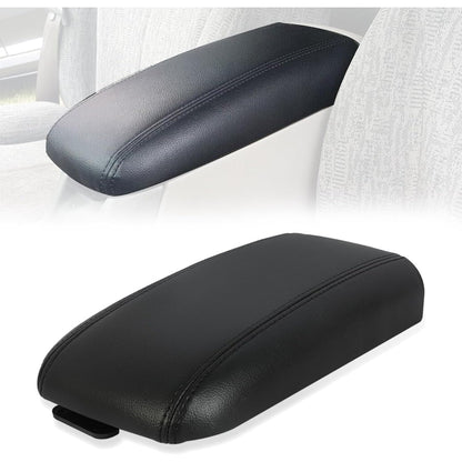 Center Console Armrest Lid W/Latch Compatible with 02-09 Trailblazer Envoy 03-08 Ascender 05-09 Saab 9-7x 02-04 Bravada 04-07 Rainier Replace for 25998847 25998844 25998838 (W/Leather Cover)