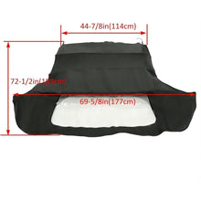 Convertible Soft Top for 1986-1993 BMW 3-Series E30 318i 325i M3 Convertible Base Sedan 4-Door Convertible & Coupe 2-Door Black Sailcloth Vinly Soft Roof w/Plastic Window