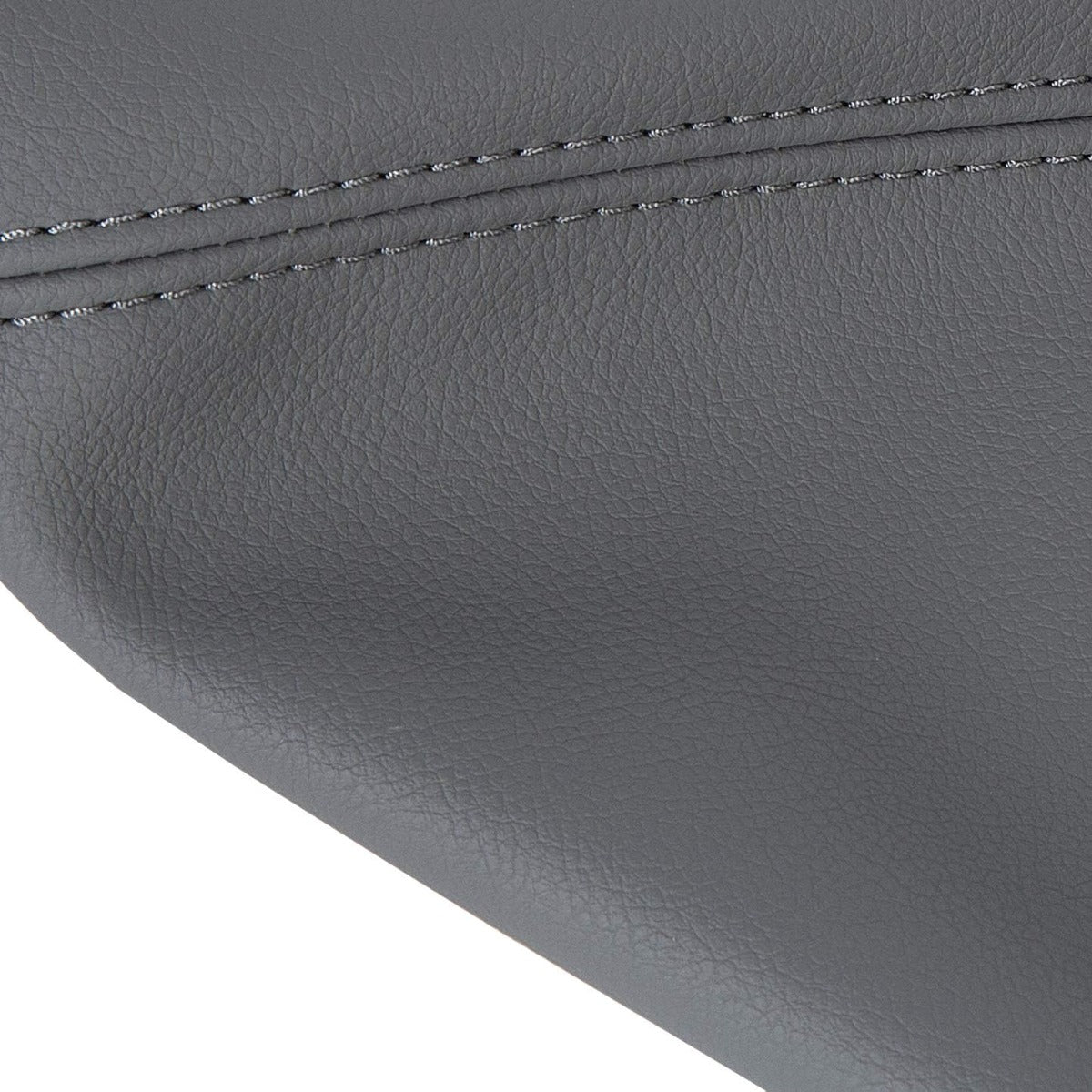 Gray Armrest Center Console Cover Skin Compatible with 2002-2008 Dodge Ram 1500 2500 3500 Synthetic Leather
