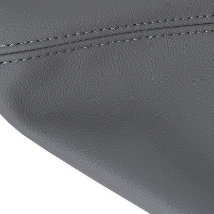 Gray Armrest Center Console Cover Skin Compatible with 2002-2008 Dodge Ram 1500 2500 3500 Synthetic Leather