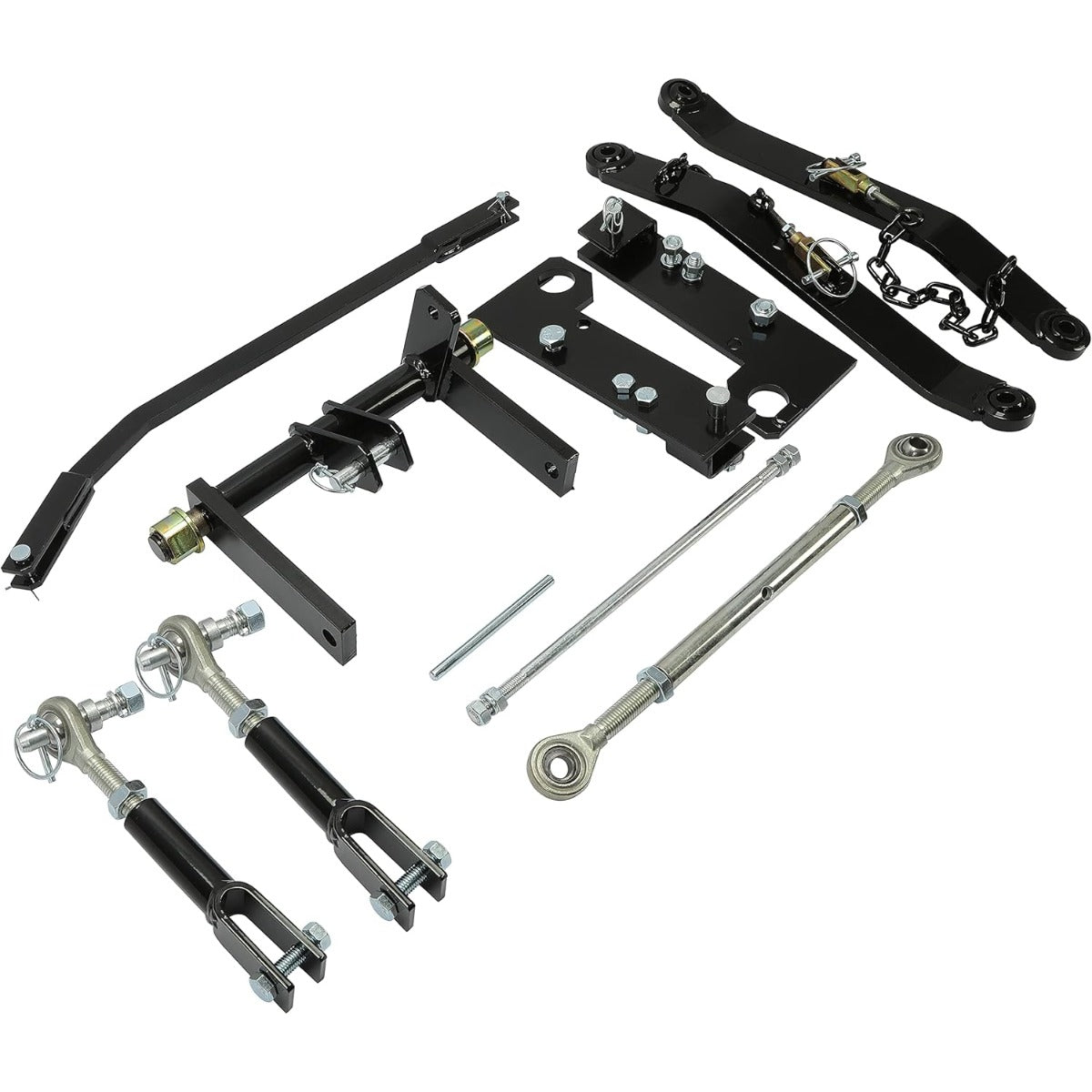 Heavy Duty 3 Point Hitch Kit Steel Compatible with John Deere Tractor Models 140, 300, 317 with Closed Frame Receiver Hook