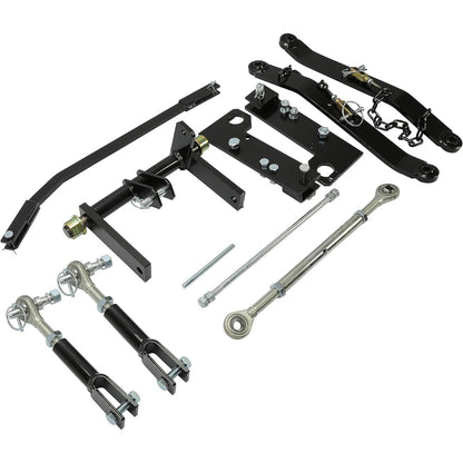 Heavy Duty 3 Point Hitch Kit Steel Compatible with John Deere Tractor Models 140, 300, 317 with Closed Frame Receiver Hook