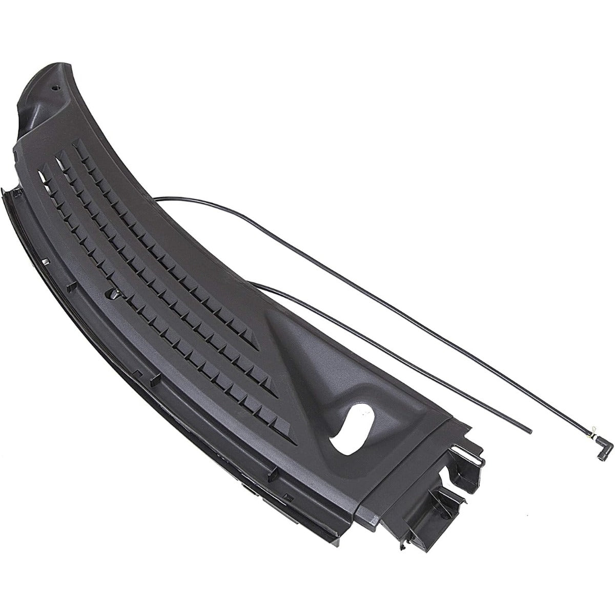 ECOTRIC Front Windshield Wiper Cowl Panel Grille Vents Set w/Seals Compatible with 2009-2014 Ford F150 Replacement for BL3Z15022A68A & BL3Z15022A69A Driver & Passenger Side