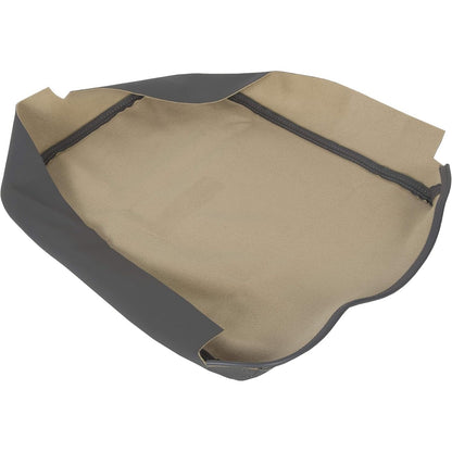 Gray Armrest Center Console Cover Skin Compatible with 2002-2008 Dodge Ram 1500 2500 3500 Synthetic Leather