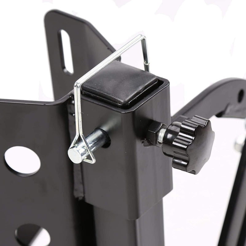 800LBS Motorcycle Trailer Hitch Scooter Hauler Mount Rack 2" Motorcycle Tow Carrier Receiver Heavy Duty Steel LYA-043