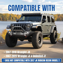 KUAFU Bumper Compatible with Wrangler JK Unlimited JL Gladiator JT