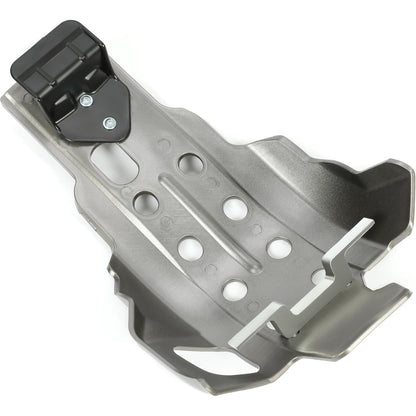 Full Coverage Skid Plate Compatible with 2005-2024 YAMAHA YZ250/YZ250X Models Plastic(PP) Painted Gray