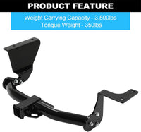 Load image into Gallery viewer, Class 3 Trailer Hitch Compatible with 2007-2011 Honda CRV CR-V 2-inch Towing Hitch Receiver Rear Bumper Tow Kit LYAM-503S
