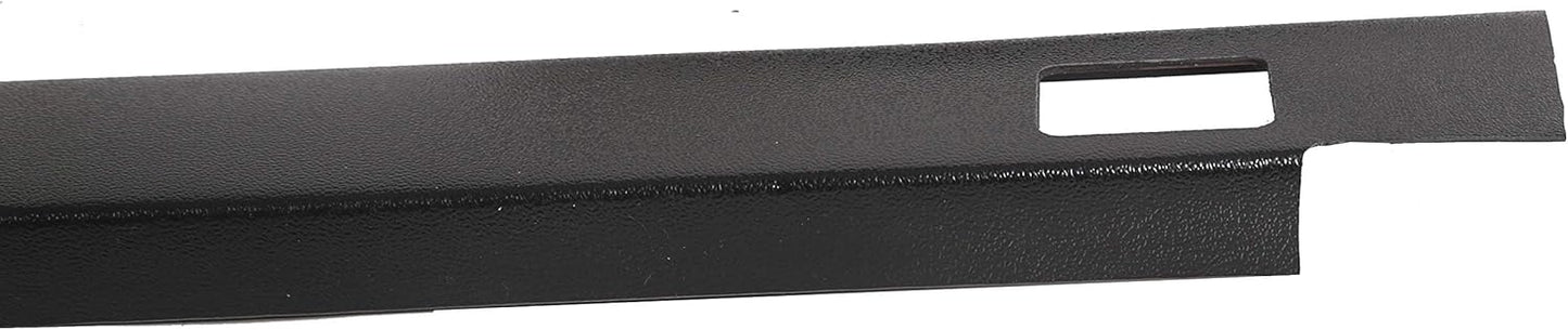 6'5inches Truck Bed Rail Caps Compatible with 2002-2009 Dodge Ram 1500 2500 3500 (Set of 2) Black Smooth Finish with Stake Pocket Hole Cutouts 72-41451 LYAP-209