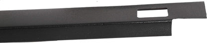 6'5inches Truck Bed Rail Caps Compatible with 2002-2009 Dodge Ram 1500 2500 3500 (Set of 2) Black Smooth Finish with Stake Pocket Hole Cutouts 72-41451 LYAP-209