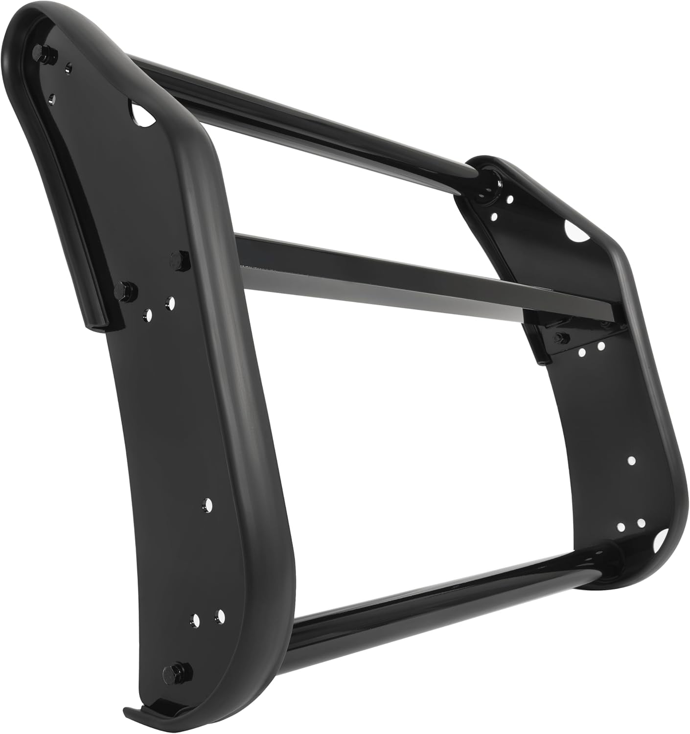 Grille Brush Guard Compatible with 2011-2015 Ford Explorer Front Grill Push Bar Black Steel Powder Coated Heavy Duty Bull Bar LYAM-X1066