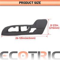 Load image into Gallery viewer, Driver Seat Trim Panel Compatible with 2009-2017 Buick Enclave/Chevrolet Traverse/GMC Acadia Driver Seat Track Cover Black Replace for 25941769 LYAP-409
