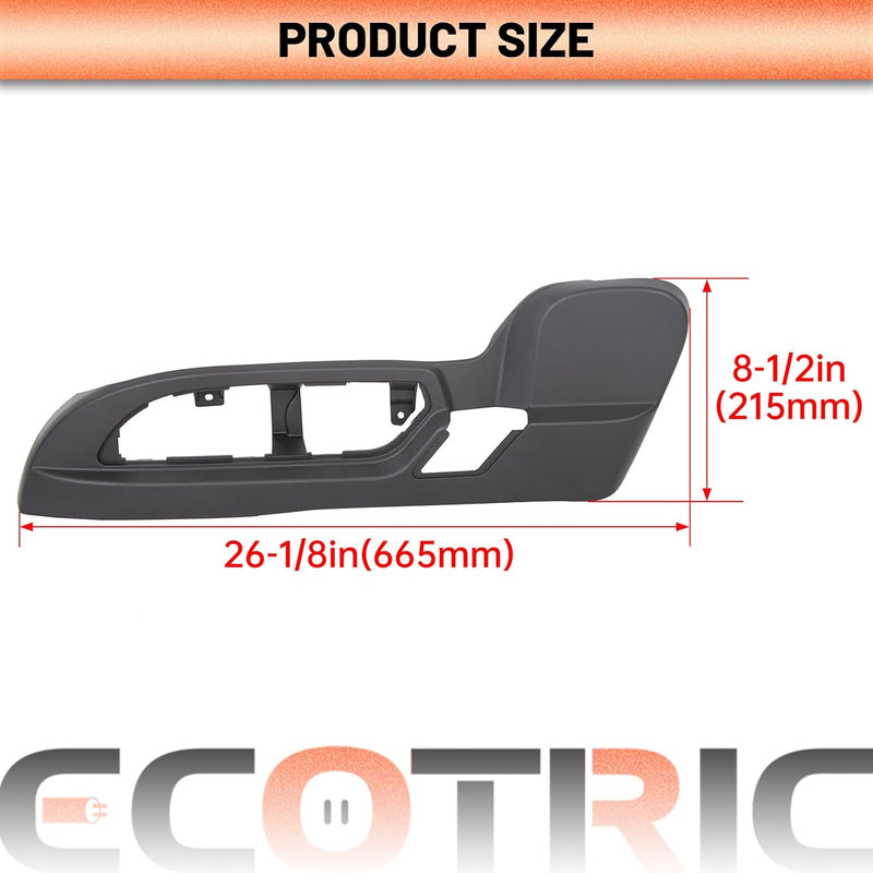 Driver Seat Trim Panel Compatible with 2009-2017 Buick Enclave/Chevrolet Traverse/GMC Acadia Driver Seat Track Cover Black Replace for 25941769 LYAP-409
