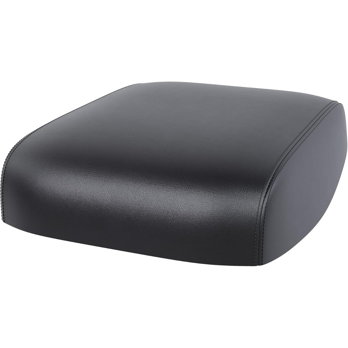 KUAFU Center Console Armrest Cover Compatible with 2009-2015 Honda Pilot Console Lid Cover Pad Replacement PVC Black