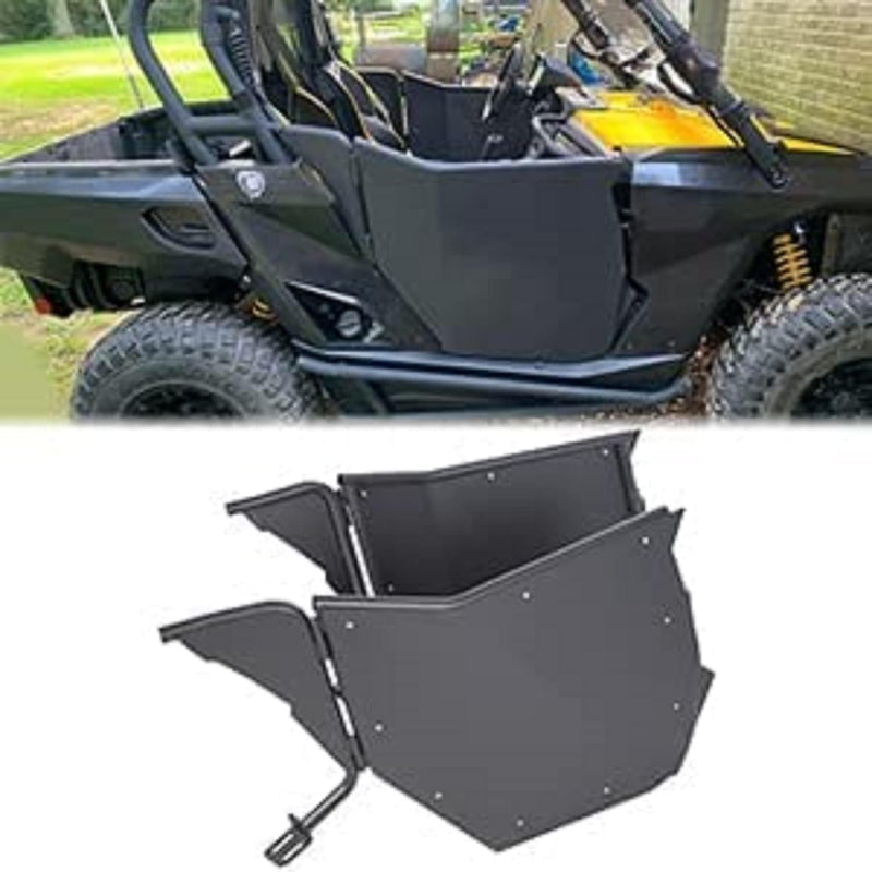 HECASA UTV Suicide Doors Aluminum Compatible with 2011-2020 Maverick/Commander 800 1000 Dual Stage Automotive Style Slam Latch 2 Door Models LYMM-045