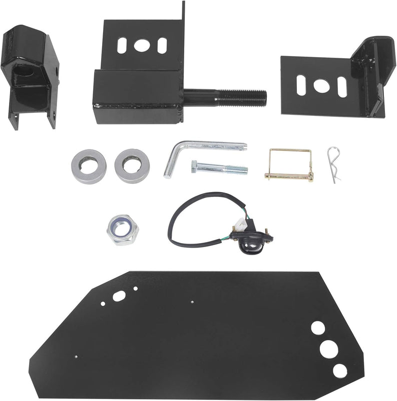 Tire Carrier Mount Compatible with All Hummer H2 w/Drop Down Option Black, Heavy Duty LYAM-479