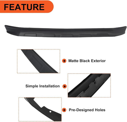 Valance Compatible with 2011-2016 Ford F-250 F-350 F250 F350 Super Duty RWD Front Lower Bumper Air Dam Deflector Valance Panel Replacement for BC3Z17626AA FO1095241 LYAP-002