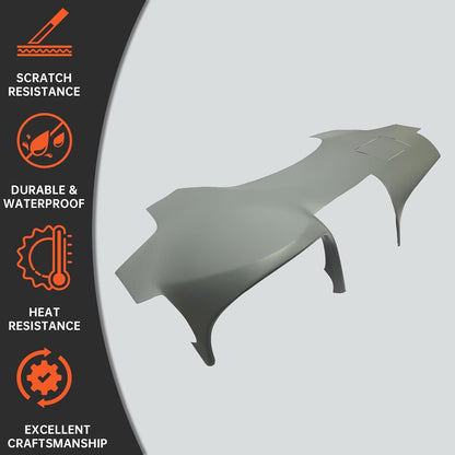 Dashboard Cap Cover Compatible with 2007-2011 Toyota Camry Gray Dashboard Cap Replacement ABS Plastic LYAP-509-1-XB