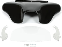 Load image into Gallery viewer, KUAFU Batwing Fairing Compatible with 1986-2015 Harley Davidson FLSTN Heritage Softail Classic Deluxe Fat Boy w/Windshield 4 Speaker Front LYMP-120
