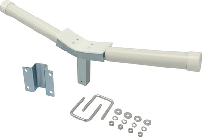 Boat Trailer V Guides Fits 3inches x 3inches Front Cross Member Galvanized Front Boat Trailer Guide V Guide Bow Rest Centering Support Kit LYOM-006