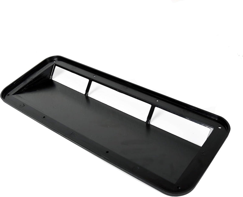 Cowl Vent Scoop Compatible with 1978-1995 Jeep CJ Wrangler YJ Air Vent Scoop Ram Air Induction Hood Scoop Ram Replacement for 13307.01 LYAP-178