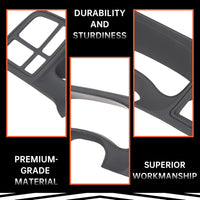 Load image into Gallery viewer, Kojem Double DIN Dash Bezel Cover Kit Compatible With 1999-2002 GM Full-Size Trucks SUV&#39;s Chevy Silverado Sierra Car Stereo Radio Replacement for 15731974 15772850 Matte Black LYAP-371
