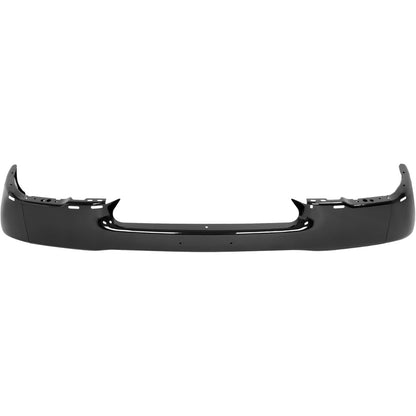 ALMULOO Front Bumper(3Pcs) Compatible with 1998-2000 Ford Ranger W/O Molding Holes Replace For FO1002347, XL5Z17757APTM, YL5Z17757AAA Steel Powder Coated
