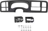 Load image into Gallery viewer, Kojem Double DIN Dash Bezel Cover Kit Compatible With 1999-2002 GM Full-Size Trucks SUV&#39;s Chevy Silverado Sierra Car Stereo Radio Replacement for 15731974 15772850 Matte Black LYAP-371
