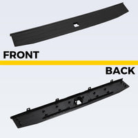 Load image into Gallery viewer, KUAFU Tailgate Molding Top Trim Cap Cover Compatible with 2017-2022 Ford F250 F350 Super Duty Flex Step Replacement for HC3Z-9940602-A FO1904134 Rear Center Piece LYAP-555S
