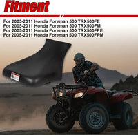 Load image into Gallery viewer, ATV Complete Seat Compatible with 2005-2011 Honda Foreman 500 TRX500 2005-2014 Honda Foreman Rubicon 500 TRX 500 Replacement for 77100-HN2-B70ZA Black LYCP-104
