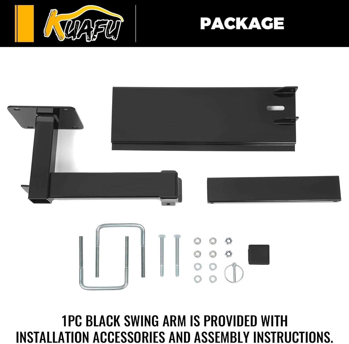 RV Bumper Grill Mount Swing Arm Universal for RVs Campers Trailers Grilling Tailgating Grill 4??¨¤ Bumper Mounted LYOM-258